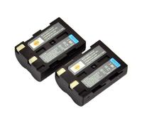 DSTE 2-Pacco Ricambio Batteria Compatible per Pentax D-Li50 K10 K10D K10D GP K10D Grand Prix K20D Konica Minolta NP-400 a Sweet DIGITAL a-5 a-7 Digital Dimage A1 A2 Dynax 5D 7D Maxxum 5D 7D Samsung SLB-1674 GX-10 GX-20