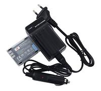 DSTE 2-pacco Ricambio Batteria + DC11E Caricabatteria Compatible per Olympus BLM-1 C-5060 C-7070 C-8080 E-1 E-3 E-30 E-520 EVOLT E-300 EVOLT E-330 EVOLT E-500 EVOLT E-510