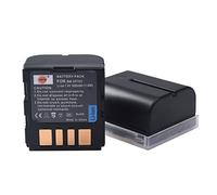 DSTE 2-Pacco Ricambio Batteria per JVC BN-VF707U GR-D29 GR-D239 GR-D240 GR-D244 GR-D245 GR-D246 GR-D247 GR-D250 GR-D253 GR-D270 GR-D271 GR-D275 GR-D290 GR-D293 GR-D295 GR-D320 GR-D325 GR-D328
