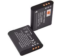 DSTE 2-Pacco Ricambio Batteria per Olympus Li-90B Li-92B SH-1 SH-50 iHS SH-60 SP-100 SP-100EE Tough TG-1 iHS Tough TG-2 iHS Tough TG-3 XZ-2 iHS