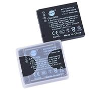 DSTE 2-Pacco Ricambio Batteria per Panasonic DMW-BCJ13E DMW-BCJ13PP Lumix DMC-LX5 DMC-LX5GK DMC-LX5K DMC-LX5W DMC-LX55 DMC-LX7 DMC-LX7GK DMC-LX7K DMC-LX7W Leica D-LUX5 D-LUX6