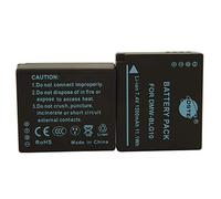 DSTE 2-Pacco Ricambio Batteria per Panasonic DMW-BLG10 LUMIX DMC-GF3 DMC-GF5 DMC-GF6 DMC-GX7 DMC-LX100