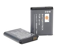 DSTE 2-Pack Ricambio Batteria per Samsung BP70A BP-70A EA-BP70A ST30 ST60 ST61 ST65 ST66 ST67 ST70 ST71 ST72 ST76 ST80 ST90 ST93 ST95 ST100 ST150F ST7000 6500 cm SL50 SL600 SL605 SL630 TL105 TL110
