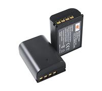 DSTE 2PCS BLX-1 BLX1 Ricaricabile Batteria compatibile con Olympus OM-1 OM1 Micro SLR