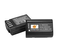 DSTE 2PCS DMW-BLK22 Batteria Compatibile per Panasonic Lumix S5 DC-S5K DC-S5GK