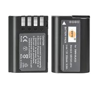 DSTE 2PCS DMW-BLK22 Batterie Compatibili con Panasonic Lumix S5 DC-S5K DC-S5GK