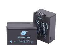 DSTE 2PCS DMW-BMB9 Batteria Compatibile con Panasonic DMC-FZ60, FZ100
