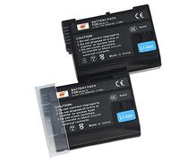DSTE 2PCS EN-EL15 ENEL15 Batteria per Nikon 1 V1, D600, D800, D800E, D7000, D7100, D610