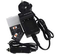 DSTE? 2pcs EN-EL19 Rechargeable Li-ion Battery + Charger DC109U for Nikon Coolpix S100, S2500, S2600, S2700, S2750, S3100, S3200, S3300, S3400, S3500, S4100, S4150, S4200, S4300, S4400, S5200, S6400, S6500, S6600 Digital Cameras