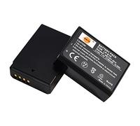 DSTE 2PCS LP-E10 Batteria Compatibile per Canon 1100D 1200D Rebel T3 Kiss X50