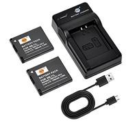 DSTE 2PCS NB-11L NB-11LH Batteria e caricabatterie compatibile con Canon PowerShot A2300 A2400 A2500 A2600 A3400 A3500 A4000