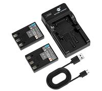 DSTE 2PCS NB-3L Batteria + Caricabatteria per compatibile con Canon SD10 SD100 SD110 SD20 SD500