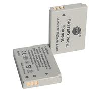 DSTE 2pcs NB-5L Batteria Compatibili con Canon SD790, SD800, SD850, SD870, SD880