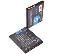 DSTE 2pcs NP-BN1 Batteria compatibili con DSC-QX100, DSC-T99, DSC-T110, DSC-TF1, DSC-TX5, DSC-TX7, DSC-TX9, DSC-TX10, DSC-TX20, DSC-TX30