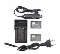 DSTE 2PCS NP-BX1 Batteria + Caricabatteria Compatibile per Sony Cyber-shot DSC-RX100 VII CX240 CX240E DSC-RX100 DSC-RX100 II DSC-RX100 III