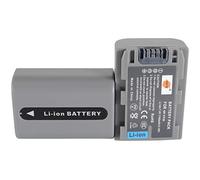 DSTE 2PCS NP-FP50 (1100 mAh/7.4V) Batteria compatibile con Sony NP-FP30, NP-FP60, NP-FP70, NP-FP71, DCR-DVD203E, DCR-DVD205, DCR-DVD205E, DCR-DVD304E, DCR-DVD305_AB