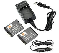 DSTE 2PCS NP-FT1 Batteria + Caricabatteria per Sony DSC-L1 DSC-M2 DSC-T1 DSC-T10