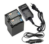 DSTE 2pcs NP-FV100 Batteria + Caricabatteria per DCR-SR15 DCR-SR21 DCR-SR68 DCR-SR88