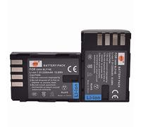 DSTE® 2x DMW-BLF19 Ricaricabile Li-ion Batteria per Panasonic Lumix DMC-GH3 DMC-GH4 Macchina Fotografica come DMW-BLF19E DMW-BLF19GK