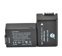 DSTE 2x DMW-BMB9 Ricaricabile Li-ion Batteria Compatibile per Panasonic Lumix DMC-FZ40 DMC-FZ45 DMC-FZ47 DMC-FZ48 LEICA V-Lux2 LEICA V-Lux3 Macchina Fotografica come DMW-BMB9E DMW-BMB9PP BP-DC9