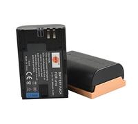 DSTE® 2x LP-E6 Ricaricabile Li-ion Batteria per Canon EOS 5D Mark II EOS 5D Mark III EOS 5DS EOS 6D EOS 7D EOS 60D EOS 60Da EOS 70D 7D markII 7D markIII Macchina Fotografica come LP-E6N