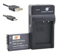 DSTE Batteria agli ioni di litio e caricabatterie Micro USB compatibile con Kodak KLIC-7003 KLIC7003 EasyShare M381 EasyShare M420 EasyShare V1003 EasyShare V803 EasyShare Z950 EasyShare M380