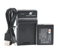 DSTE batteria agli ioni di litio e caricabatterie micro USB, compatibile con Sony NP-FF70 NP-FF71 NP-FF71S DCR-HC1000 DCR-HC1000E DCR-IP1 DCR-IP1E DCR-IP1K DCR-IP200K DCR-IP210E