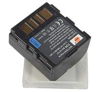 DSTE Batteria di ricambio compatibile con JVC BN-VF707U GR-D350 GR-D351 GR-D371 GR-D375 GR-D390 GR-D393 GR-D395 GR-D396 GR-D450 GR-D570 GR-D640 GR-D645 Fotocamera come JVC BN VF707 BN-VF714