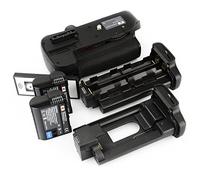 DSTE - Batteria multi-power con telecomando wireless, compatibile con Nikon D7000 come fotocamera reflex MB-D11 e 2 batterie agli ioni di litio EN-EL15