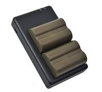 DSTE BP-511 Batteria di ricambio (2 pacchetti) e caricatore rapido doppio compatibile per Canon PowerShot G1 PowerShot G2 PowerShot G3 PowerShot G5