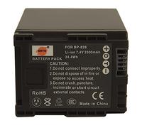 DSTE BP-828 Batteria di ricambio compatibile per Canon VIXIA HFS10, HFS11, HFS20, HFS21, HFS30, HFS100, HFS200, XA10, XA20, XA25