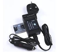 DSTE® Caricabatterie DC57U + 2x DMW-BCF10 Batteria per Panasonic DMW-BCF10E, DMW-BCF10PP CGA-S/106B and Panasonic Lumix DMC-F2, DMC-FT3, DMC-FT4, DMC-FX68, DMC-FX700, DMC-FX75, DMC-TS2, DMC-TS3, DMC-TS4, DMC-F3, DMC-FH1, DMC-FH20, DMC-FH22, DMC-FH3 etc