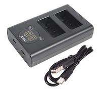 DSTE Caricatore doppio USB con display LCD Compatibile per EN-EL25,EN-EL25a,4241 e Nikon MH-32,Nikon Z Series Z50 Z 50 fotocamera