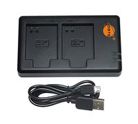 DSTE CB-2LY Batteria USB Dual Quick Caricatore Compatibile per NB-6L,PowerShot SX170 IS D10 ELPH 500 HS SD770 IS IXUS 105 IXUS 310 HS IXY DIGITAL 25 IS