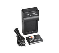 DSTE D-LI96 - Batteria agli ioni di litio e caricatore micro USB compatibile con Pentax WG-1000