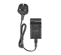 DSTE DC167 Travel Caricabatterie Compatibile per Sony NP-FZ100 Batterie FX30, a1, Alpha 9, A9, Alpha 9R, A9R, Alpha 9S als BC-QZ1