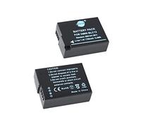 DSTE Electron 2 batterie ricaricabili agli ioni di litio DMW-BLC12 DMW-BLC12PP compatibili con Panasonic Lumix DMC-GH2, DMC-FZ330, DMC-FZ200, DMC-FZ200GK, DMC-FZ1000