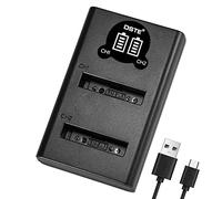 DSTE EN-EL5 ENEL5 Caricatore rapido USB con display LCD compatibile con Nikon Coolpix P530, P520, P510, P100, P500, P5100, P5000, P6000, P90, P80