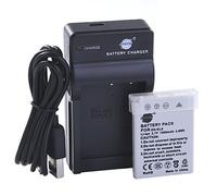 DSTE EN-EL8 Li-Ion Batteria e Caricabatterie USB per Nikon Coolpix P1 P2 S1 S2 S3 S5 S6 S7 S8 S9 S50 S51 S52