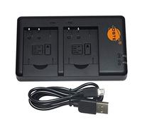 DSTE Fast Charging USB Dual Caricatore Compatibile per Sony NP-BN1