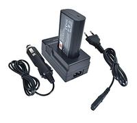 DSTE Full Decoded DMW-BLJ31 Ricambio Batteria + DC174E Caricabatteria Compatibile per Panasonic DMW-BLJ31e, DC-S1, DC-S1R, DC-S1H, DMW-BGS1R