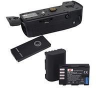DSTE IR Remote Vertical Battery grip Holder DMW-BGGH5 Compatibile per LUMIX GH5 Digital Camera + 2x DMW-BLF19