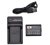 DSTE LP-E10 Li-Ion Batteria e Caricabatterie USB Compatibile per Canon EOS 1100D 1200D X50 X70 Rebel T3 Rebel T5