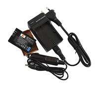 DSTE LP-E6 LP-E6N Batteria + Caricabatteria per Canon LPE6 EOS 5D Mark II, 5D Mark III, 5DS, 6D, 7D, 60D, 60Da, 70D, 7D Mark II, 7D Mark III