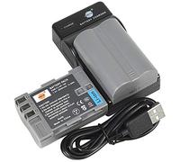 DSTE NP-150 Li-ion Batteria (2-Pacco) e Caricabatterie USB Compatibile per Fuji FinePix S5 Pro, FinePix IS Pro