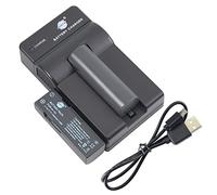 DSTE NP-700 - Batteria agli ioni di litio e caricatore micro USB, compatibile con fotocamera Konica Minolta DG-X50-K DG-X50-R DG-X50-S DiMAGE X50 X60 Pentax Optio Z10 Samsung L77 Sanyo Xacti VPC-A5
