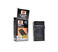 DSTE NP-BG1 NP-FG1 fotocamera digitale Caricabatterie Compatibile per Sony DSC-H70 DSC-H90 DSC-HX5V DSC-HX7V DSC-HX9V DSC-HX10V DSC-HX20V DSC-N1 DSC-N2 DSC-T20 DSC-T100 DSC-W30 Camera