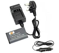 DSTE NP-BX1 ricaricabile batteria Li-ion + DC134U viaggio e Adattatore caricabatterie da auto per Sony Cyber-shot HDR-CX240 HDR-CX240E DSC-RX1 DSC-RX10 II DSC-RX1B DSC-RX1R/B DSC-RX100 III DSC-RX100 IV DSC-RX100/B DSC-RX100M2/B DSC-RX100M3 DSC-HX300 DSC-H400 DSC-HX400 DSC-HX50 DSC-HX50V/B DSC-HX50VB DSC-HX60 DSC-HX60V DSC-WX300/B DSC-WX300/L DSC-WX300/R DSC-WX300/T DSC-WX300/M DSC-WX350 HDR-MV1 HDR-AS15 HDR-AS15B HDR-AS15S HDR-AS100V HDR-AS100VR HDR-AS20 HDR-AS30V HDR-AS10 HDR-GW66 HDR-GW66V HDR-GW66VE HDR-GWP88 HDR-GWP88V HDR-GWP88VB HDR-GWP88VE HDR-PJ240E HDR-PJ275 macchina fotografica da NP-BX1/M8