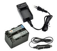DSTE NP-QM71D Batteria + Caricatore per Sony CCD-TRV118,CCD-TRV150,CCD-TRV228,CCD-TRV250,CCD-TRV270,CCD-TRV285,CCD-TRV308