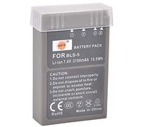 DSTE PS-BLS5, BLS5, BLS-5 - Batteria di ricambio compatibile con fotocamere Olympus OM-D E-M10, Pen E-PL2, E-PL5, E-PL6, E-PM2, Stylus 1 SLR